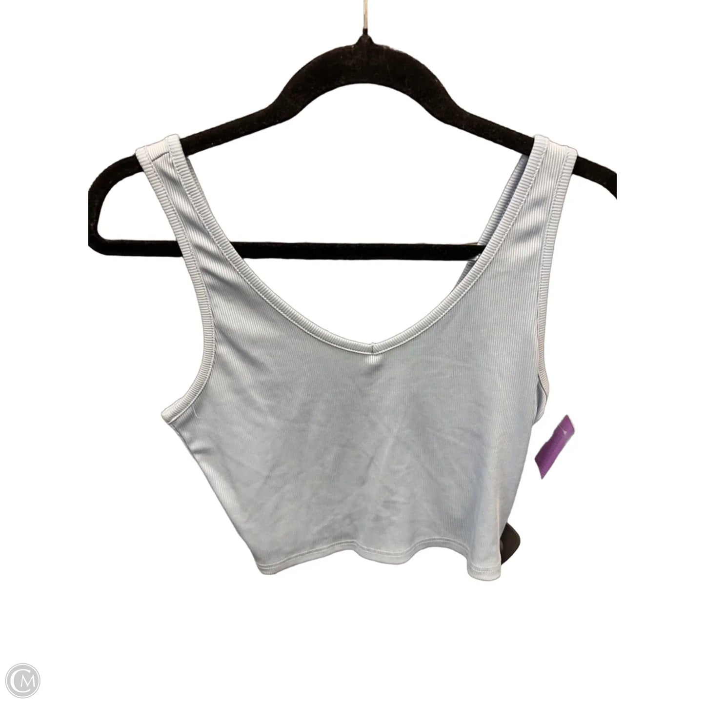 Top Sleeveless By Shein In Blue, Size: L