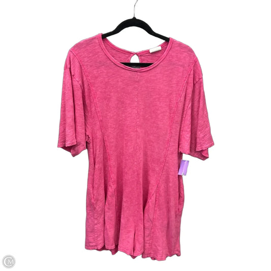 Romper By Clothes Mentor In Pink, Size: M