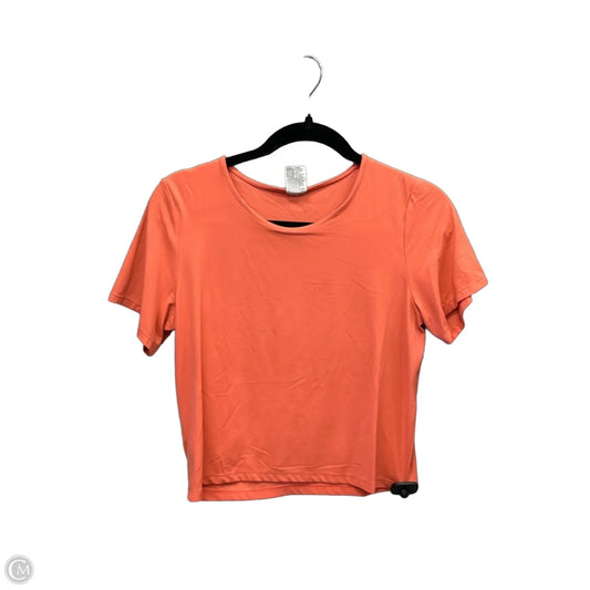 Top Short Sleeve By All In Motion In Pink, Size: L