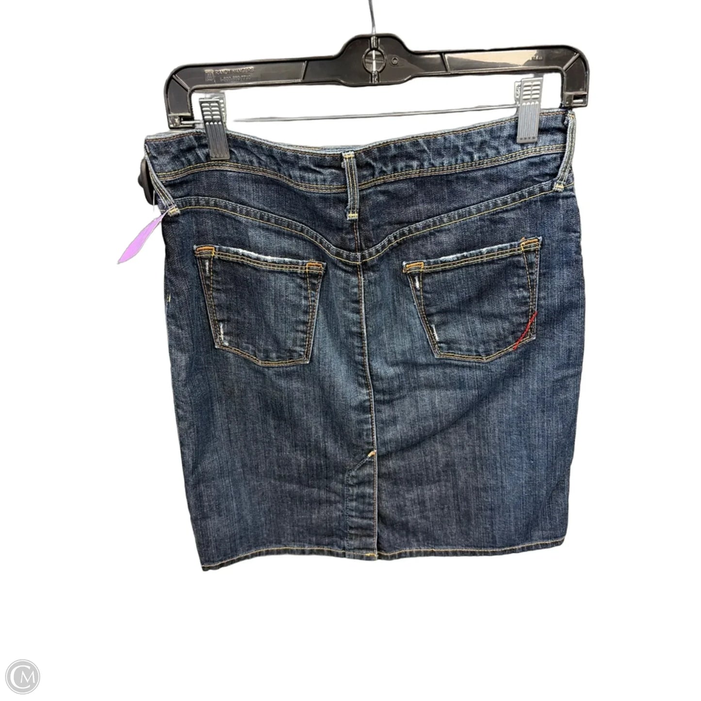 Skirt Mini & Short By Banana Republic In Blue Denim, Size: 2