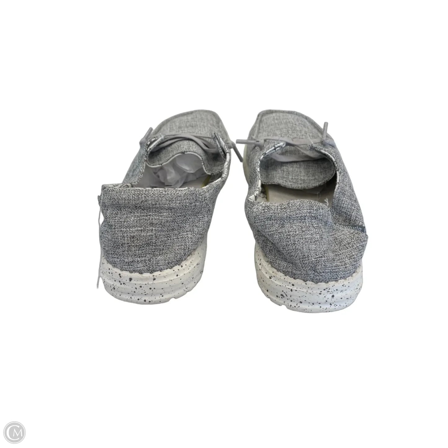 Shoes Sneakers By Hey Dude In Grey, Size: 11