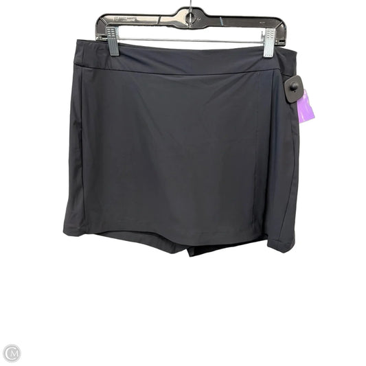 Athletic Skort By Spanx In Black, Size: L