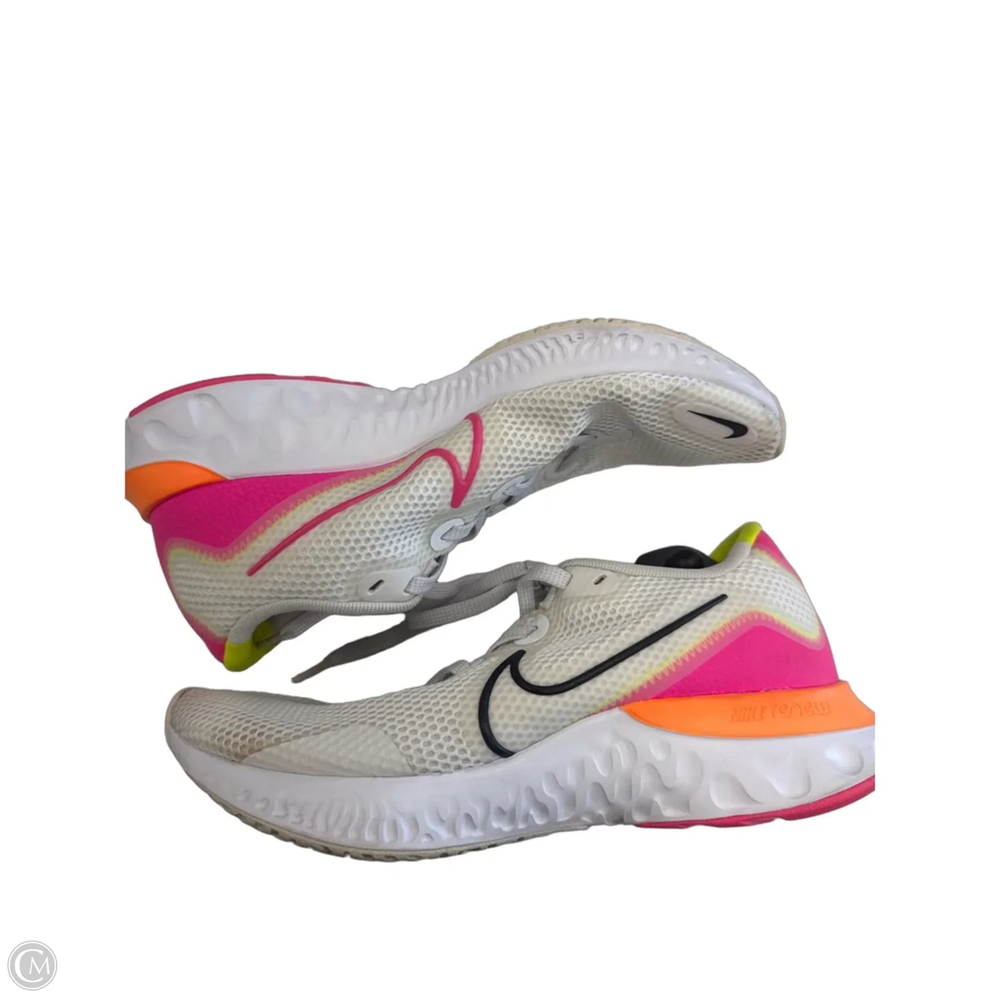 Shoes Athletic By Nike In White, Size: 10