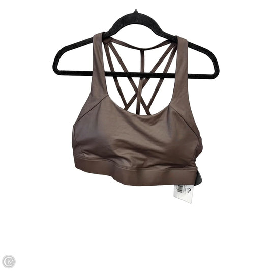Athletic Bra By Clothes Mentor In Brown, Size: 2x