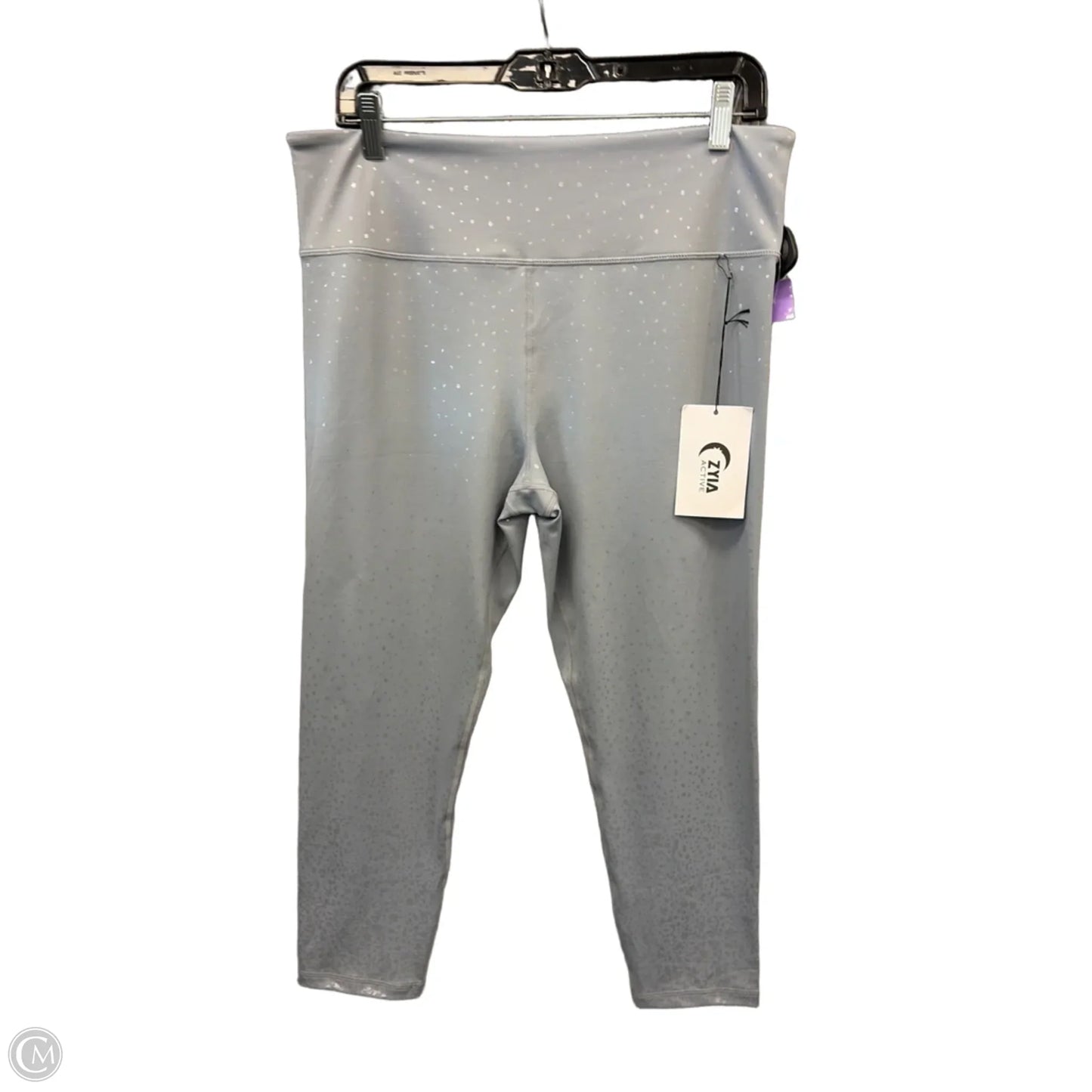 Athletic Leggings By Clothes Mentor In Grey, Size: Xl