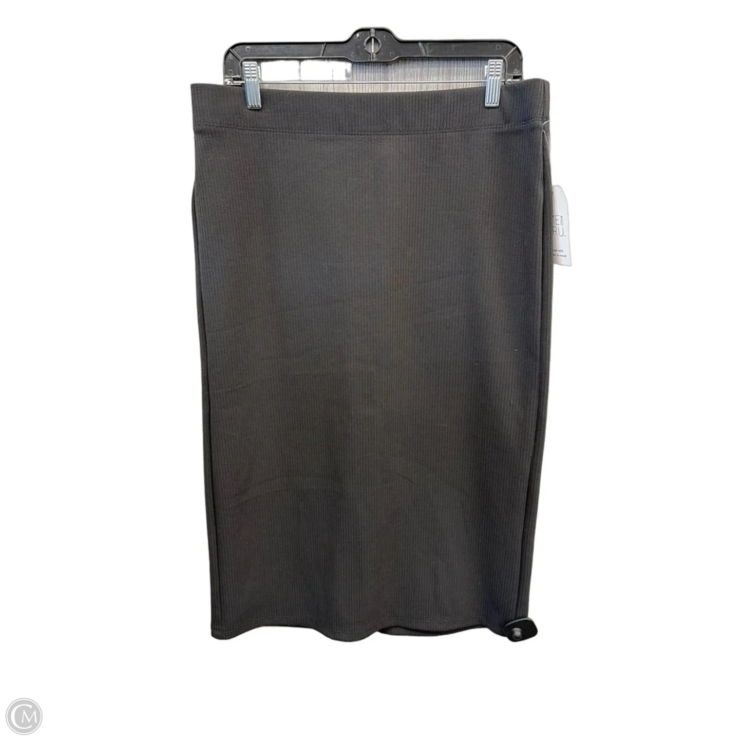 Skirt Maxi By Time And Tru In Black, Size: 12