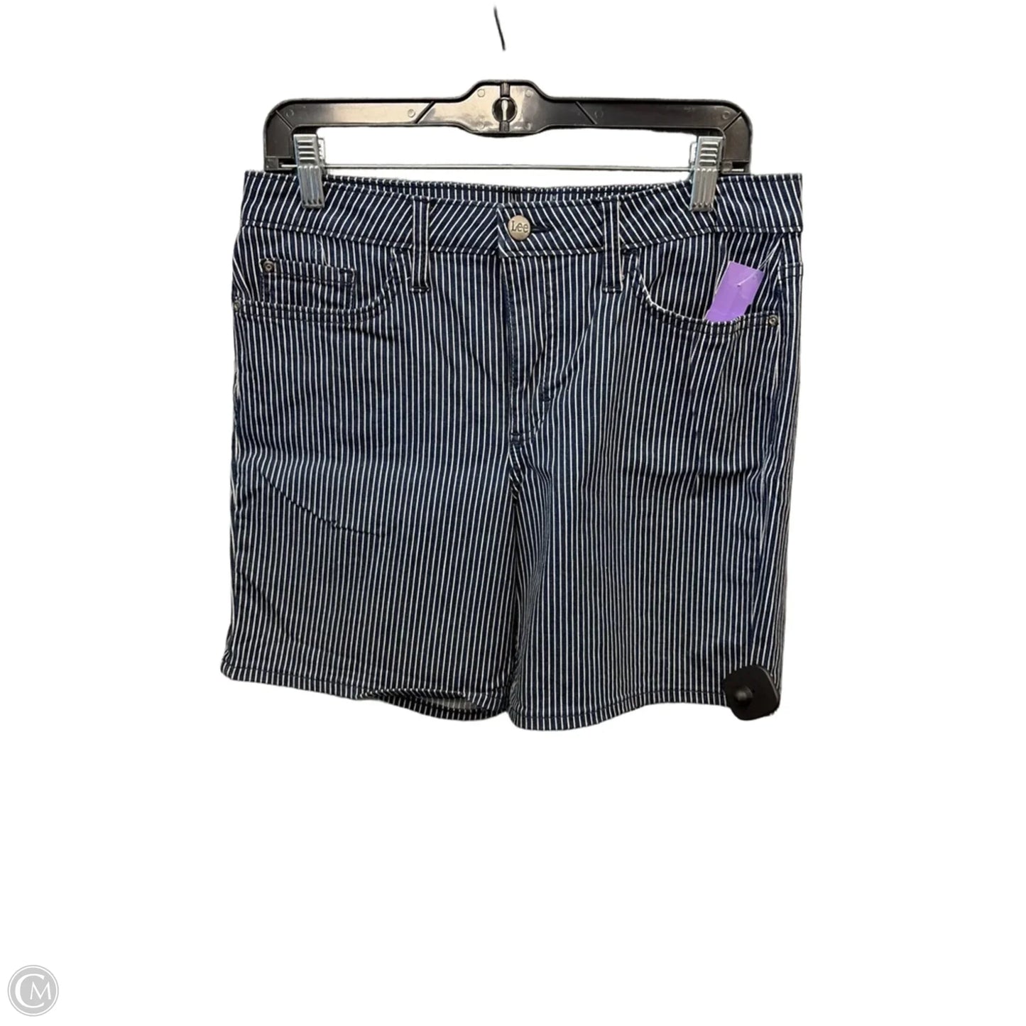 Shorts By Lee In Blue Denim, Size: 10