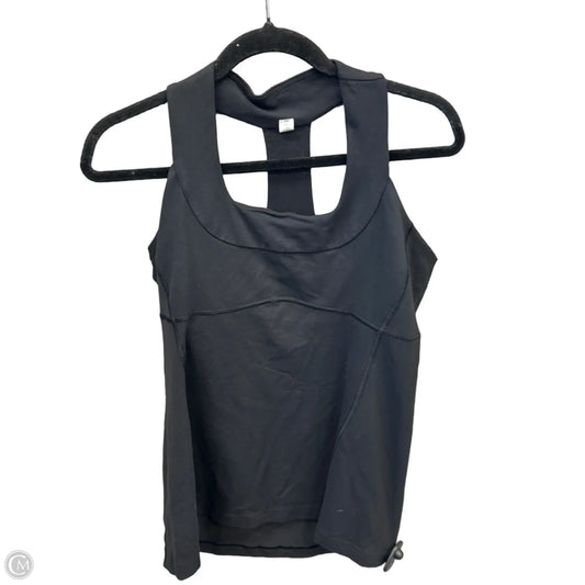Athletic Tank Top By Lululemon In Black, Size: L