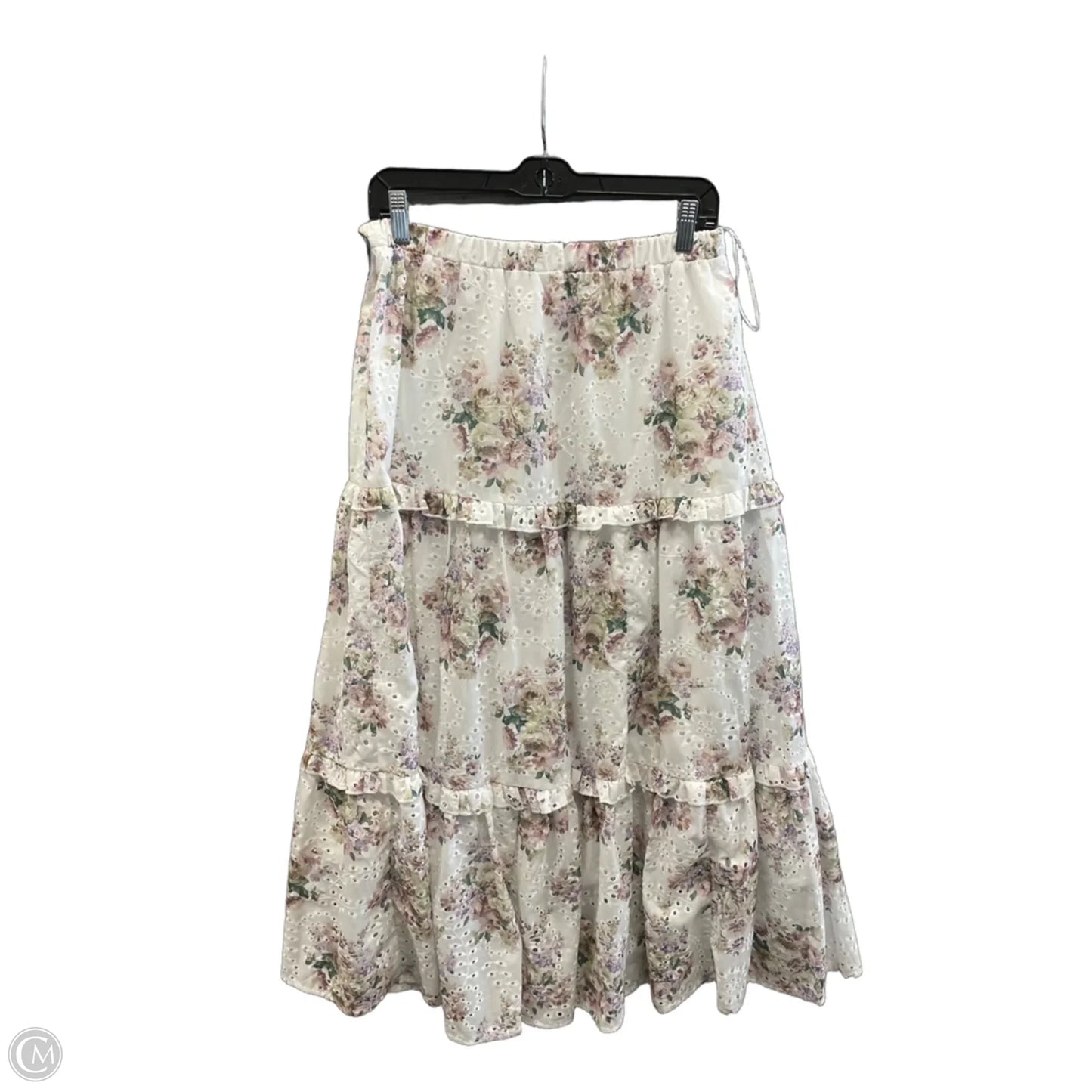Skirt Maxi By Clothes Mentor In Floral Print, Size: 8
