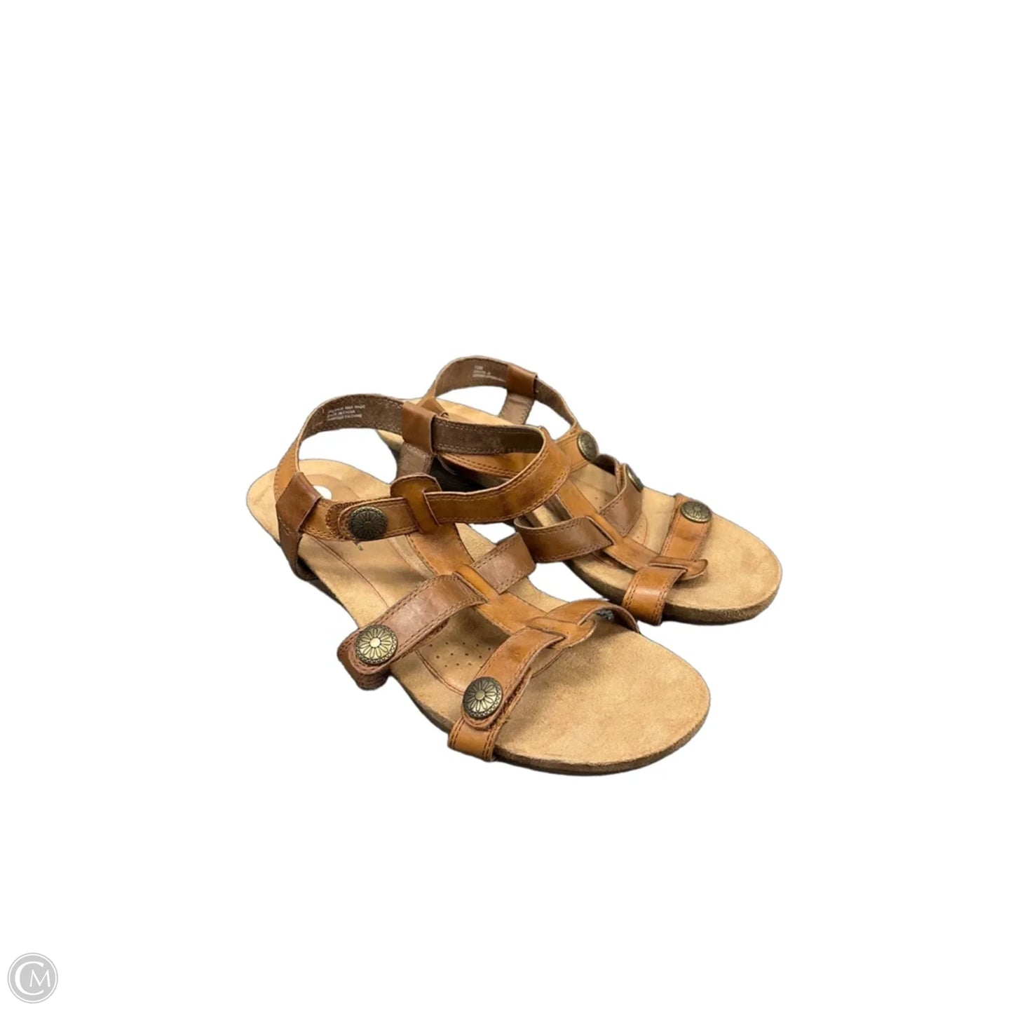 Sandals Flats By Cobb Hill In Brown, Size: 10
