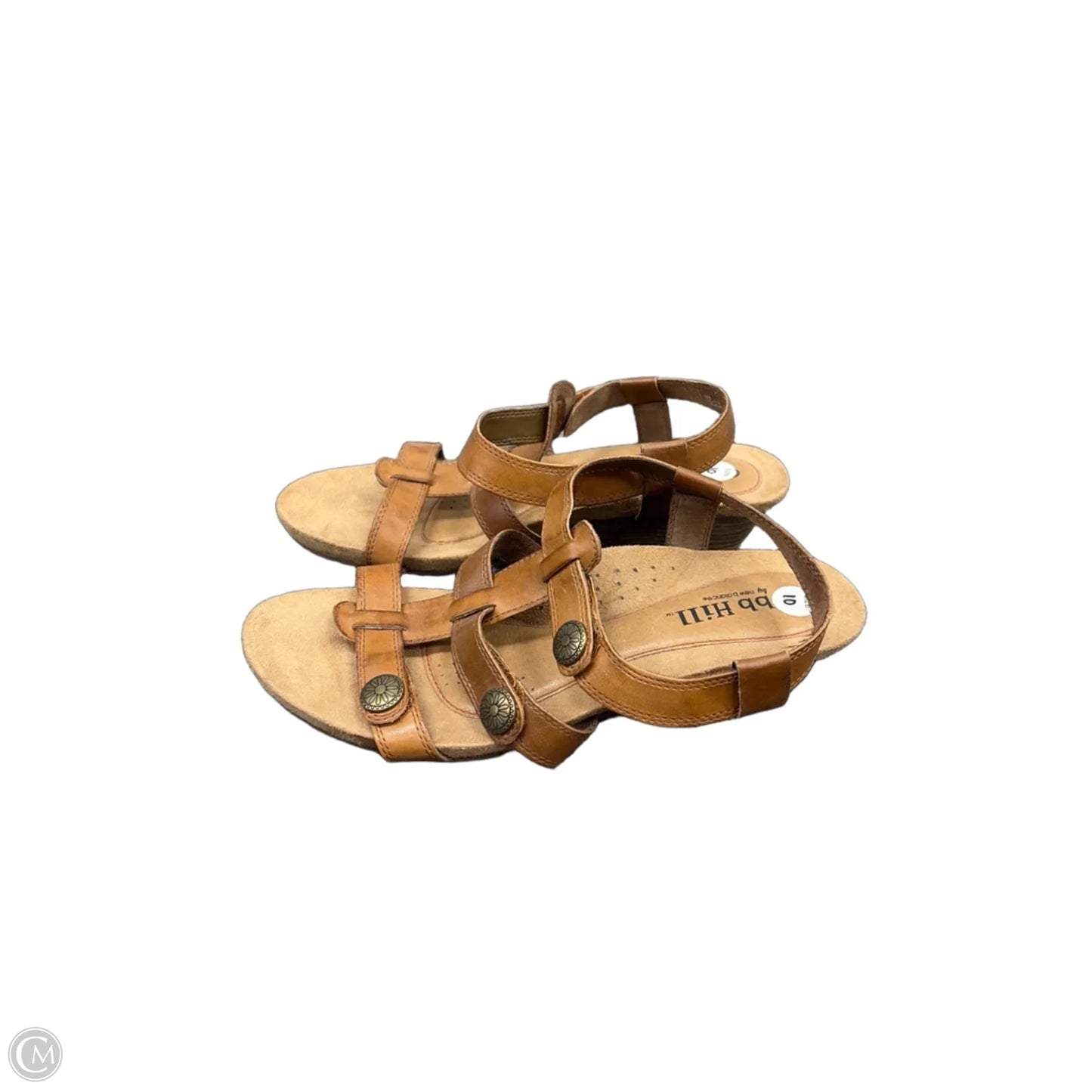 Sandals Flats By Cobb Hill In Brown, Size: 10