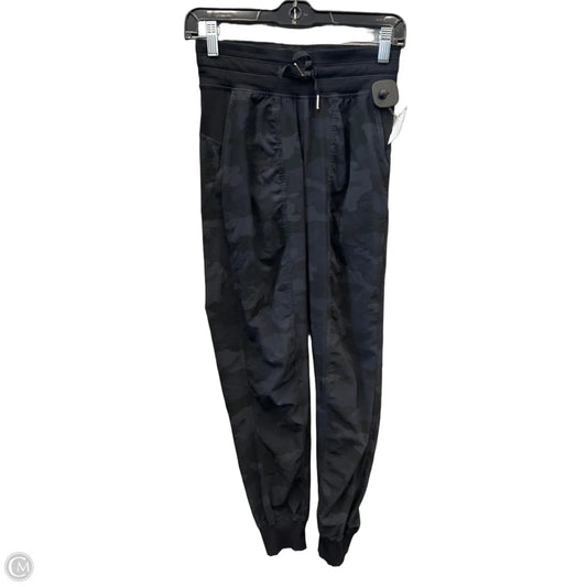 Athletic Pants By Lululemon In Black, Size: Xs