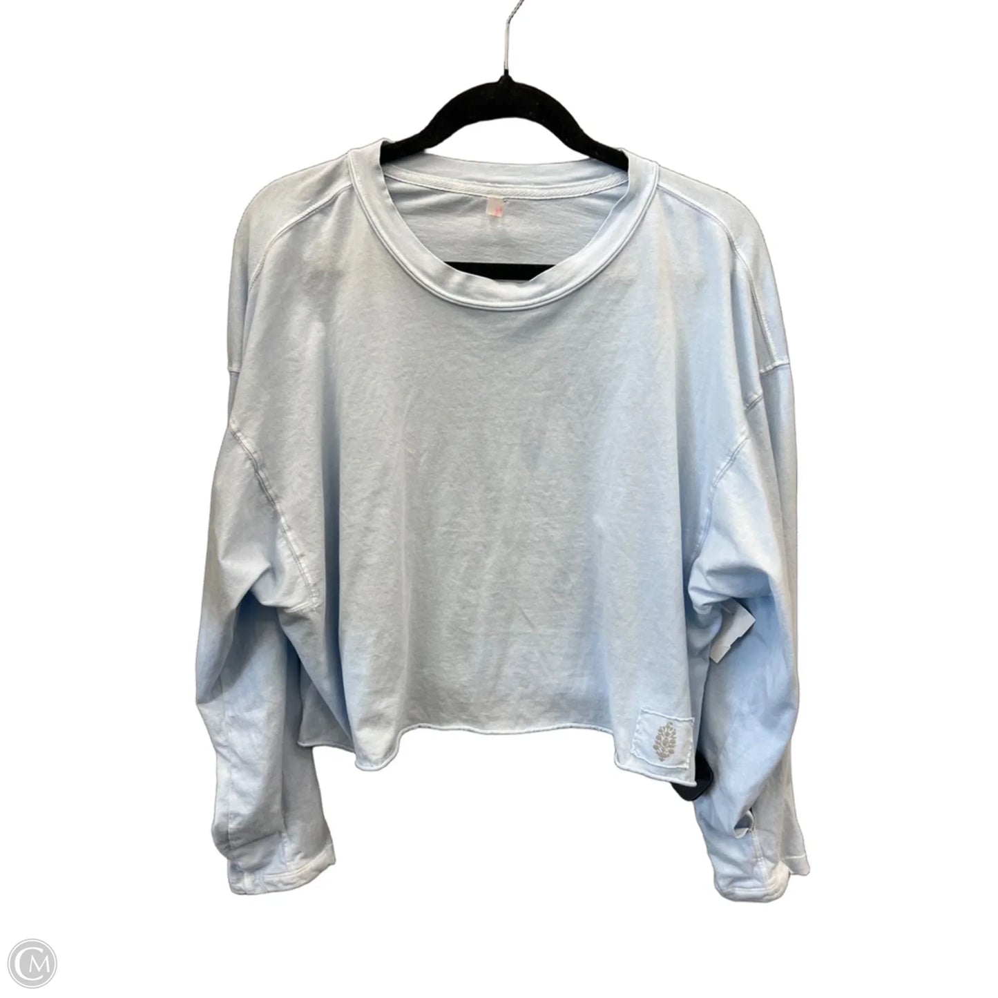 Top Long Sleeve By Free People In Blue, Size: S
