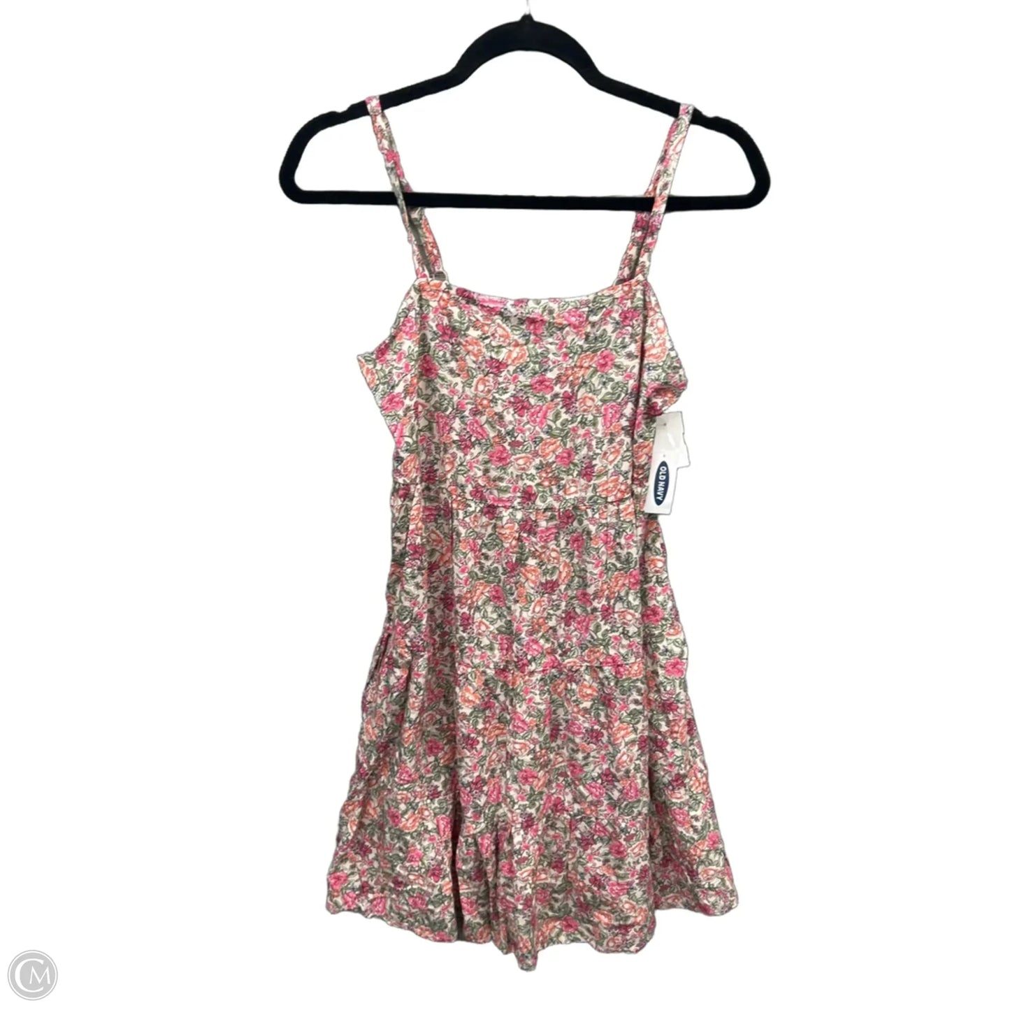 Dress Casual Short By Old Navy In Floral Print, Size: S