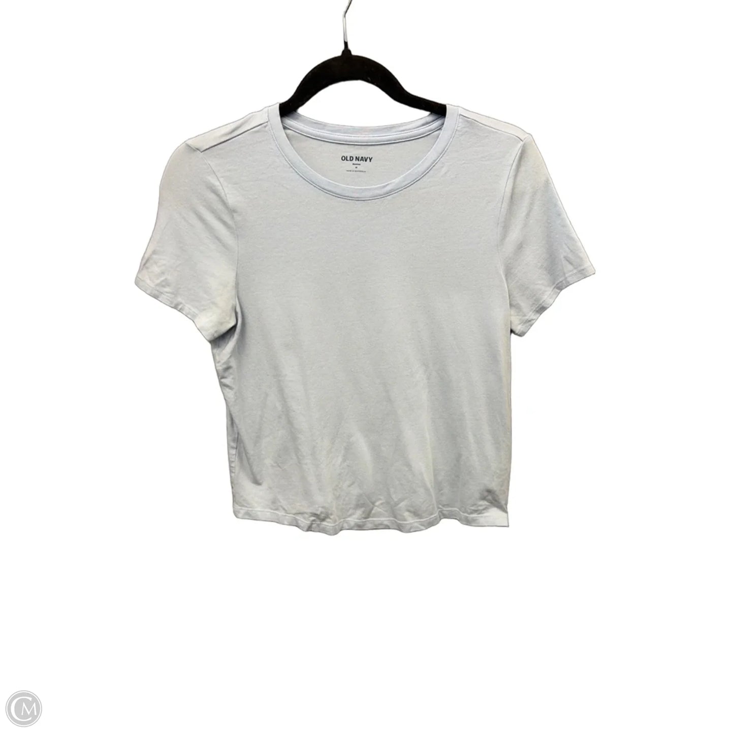 Top Short Sleeve Basic By Old Navy In Blue, Size: M