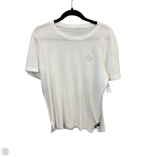 Top Short Sleeve By Offline In White, Size: Xs