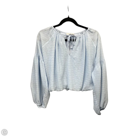 Top Long Sleeve By Wayf In Blue, Size: S