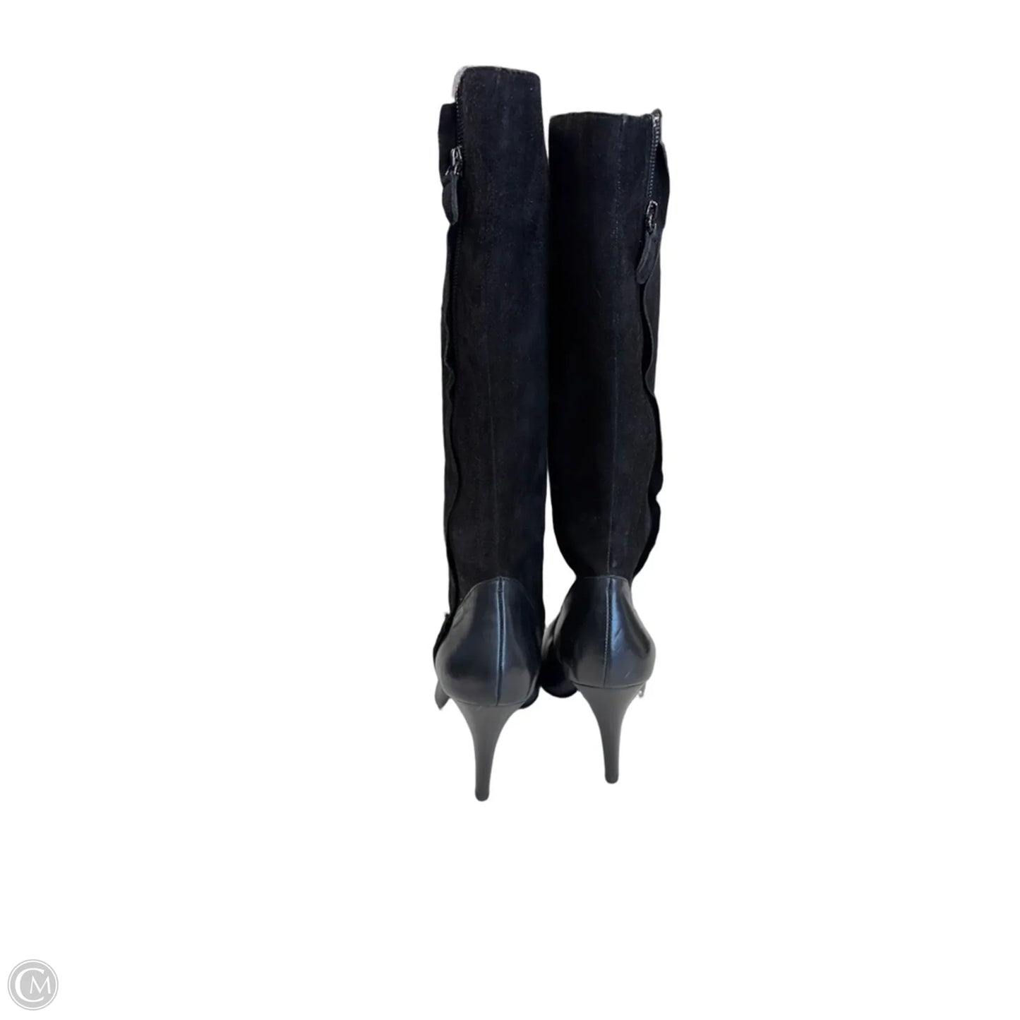 Boots Knee Heels By Worthington In Black, Size: 9