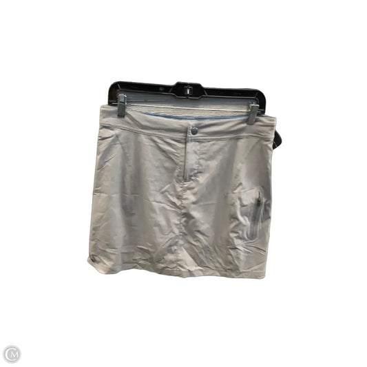Athletic Skort By Columbia In Grey, Size: M