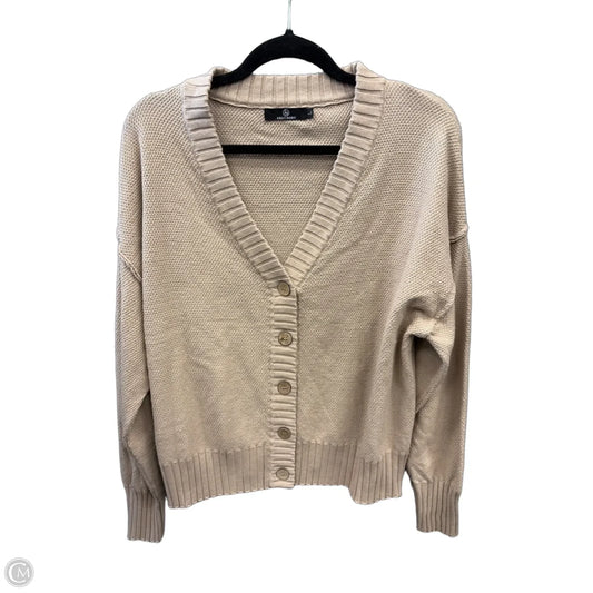 Sweater Cardigan By Lillusory In Brown, Size: L