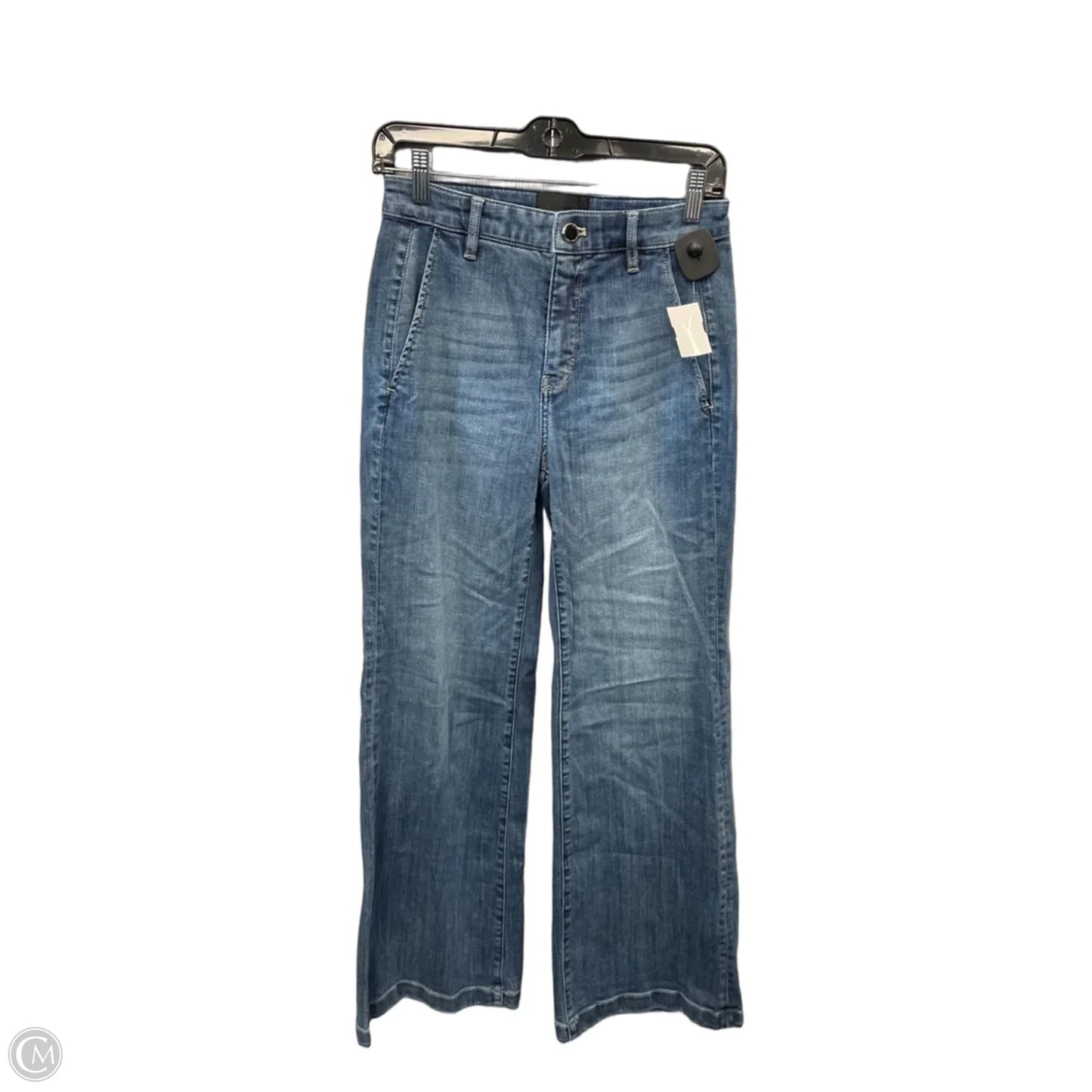 Jeans Wide Leg By White House Black Market In Blue Denim, Size: 2