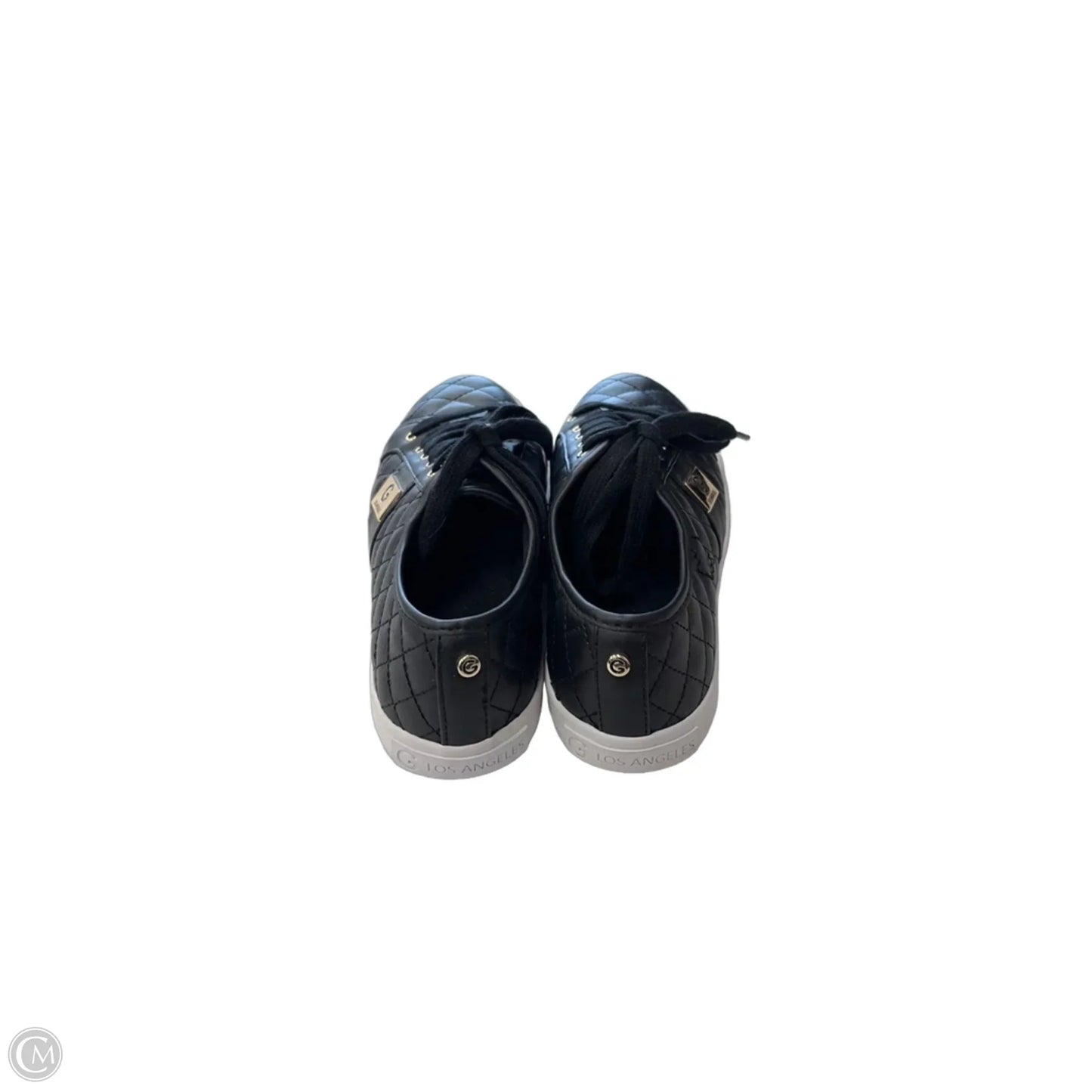 Shoes Sneakers By Guess In Black, Size: 7.5