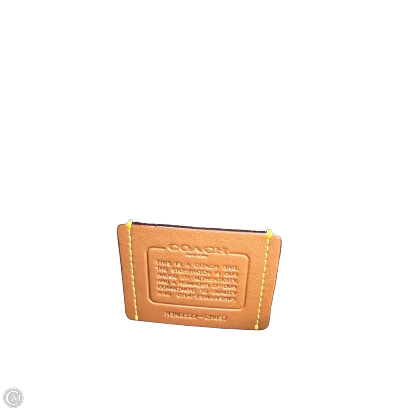 Crossbody Designer By Coach, Size: Medium