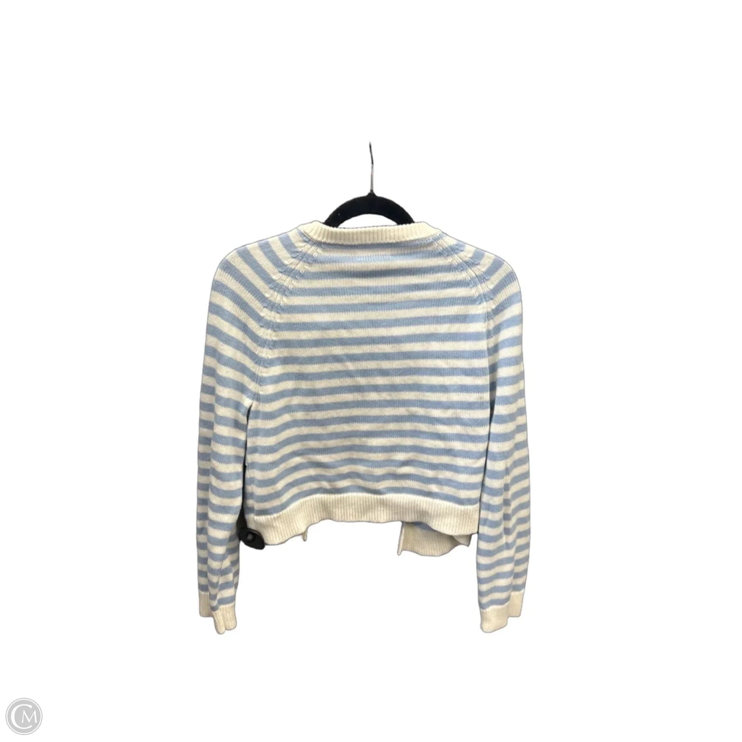 Cardigan By Universal Thread In Striped Pattern, Size: M