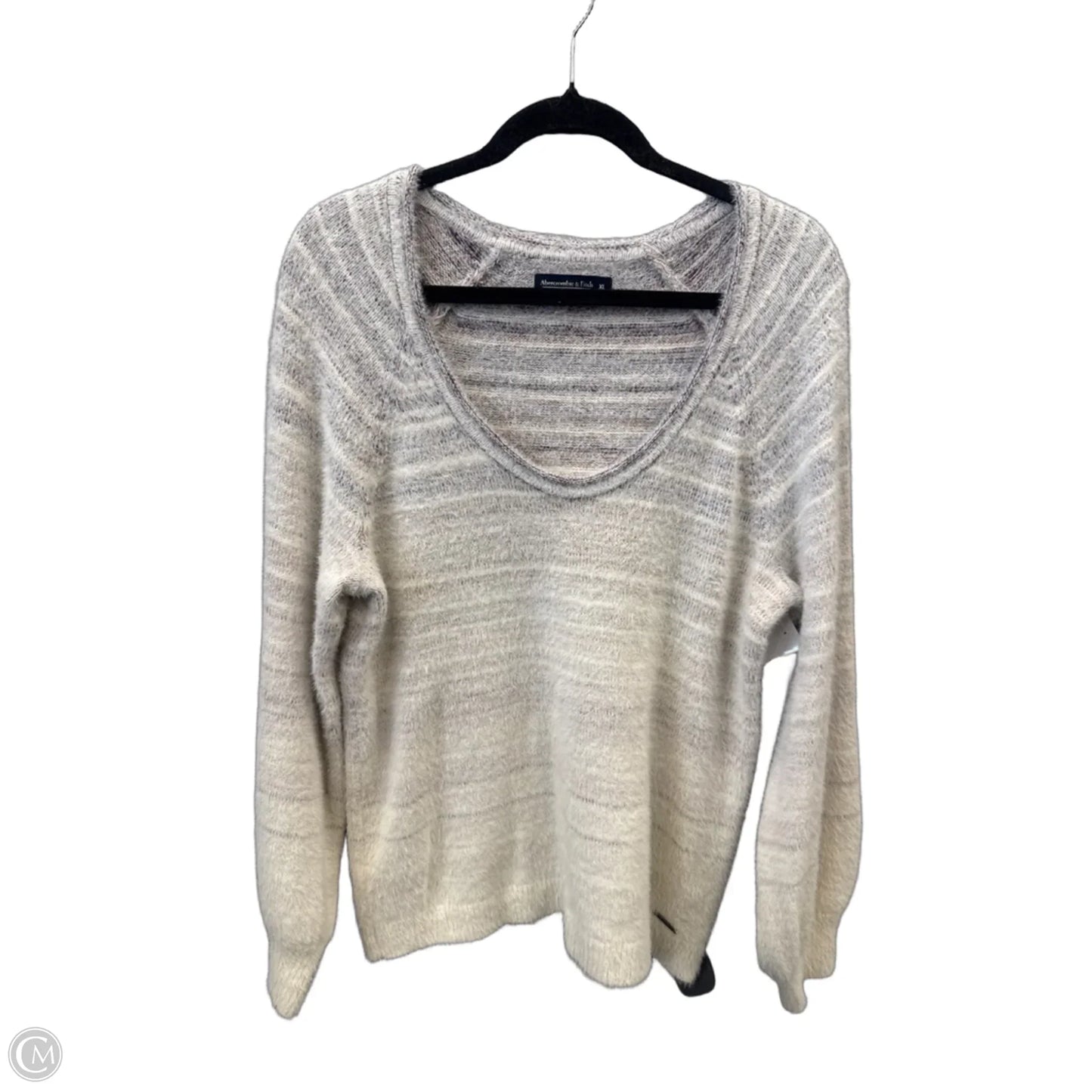 Sweater By Abercrombie And Fitch In Cream, Size: Xl
