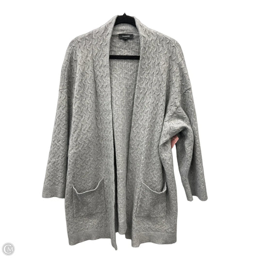 Cardigan By Calligraphie In Grey, Size: 3x