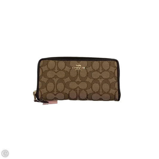 Wallet Designer By Coach, Size: Large