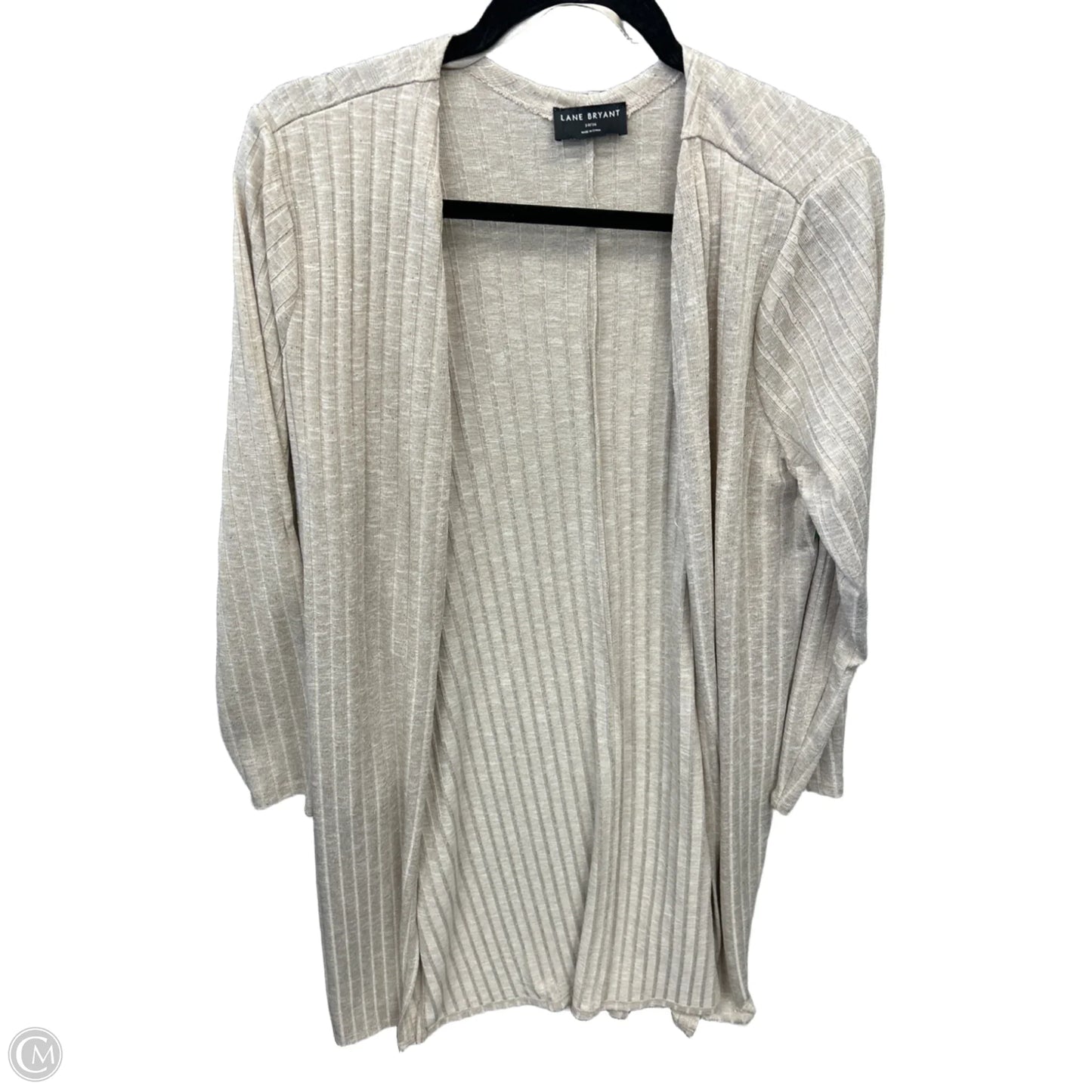 Cardigan By Lane Bryant In Brown, Size: Xl