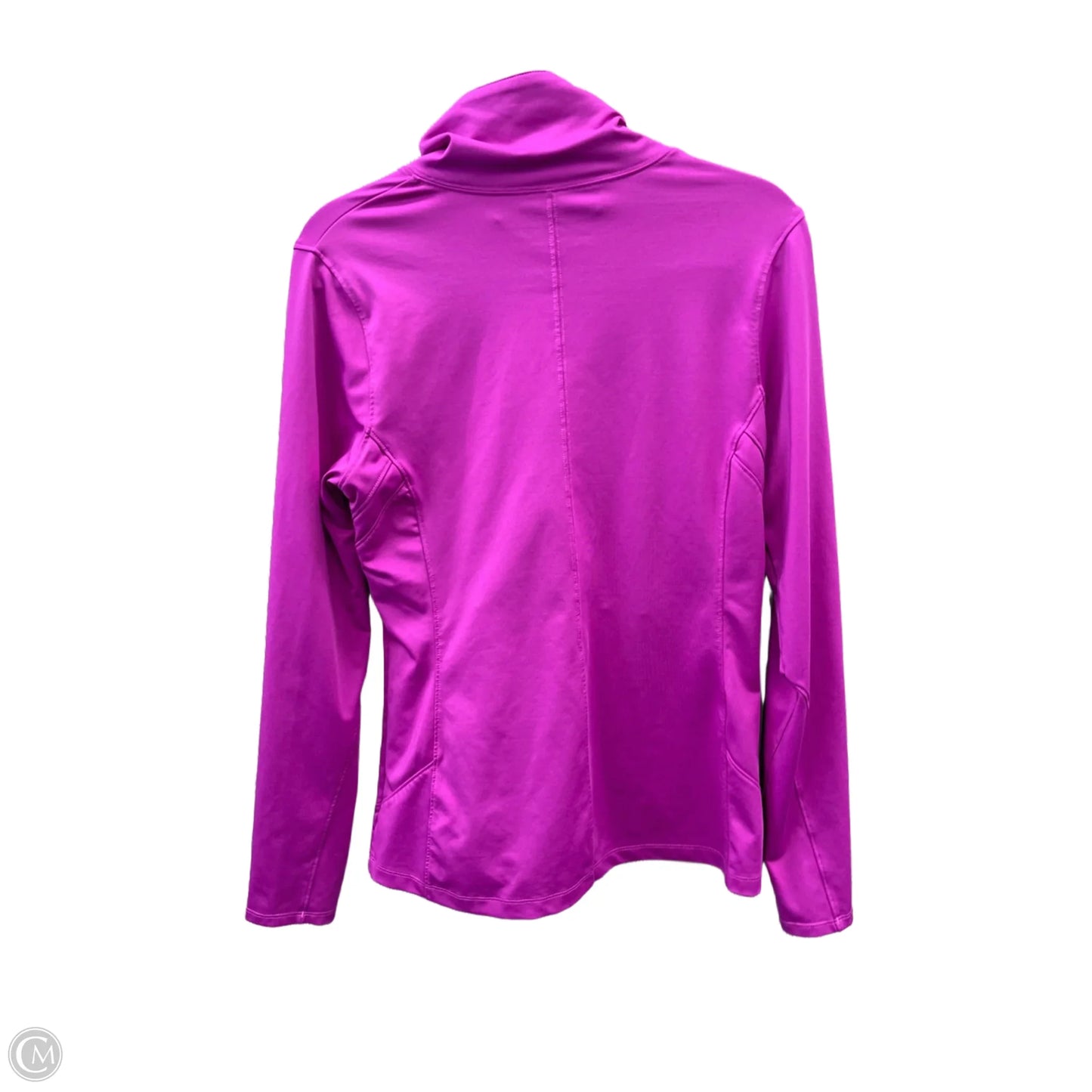 Athletic Jacket By Under Armour In Purple, Size: M