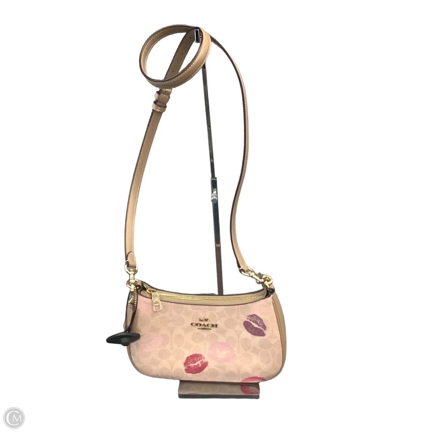 Crossbody Designer By Coach, Size: Medium