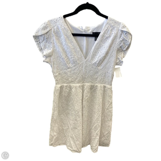 Dress Casual Short By Aqua In White, Size: M