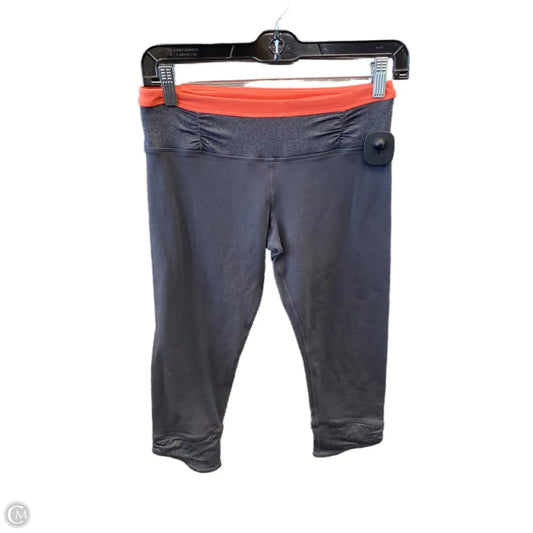Athletic Capris By Lululemon In Grey, Size: 6