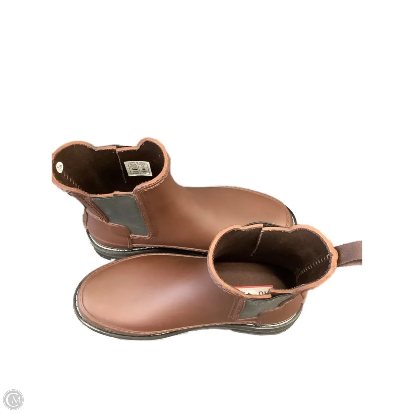 Boots Rain By Hunter In Brown, Size: 6