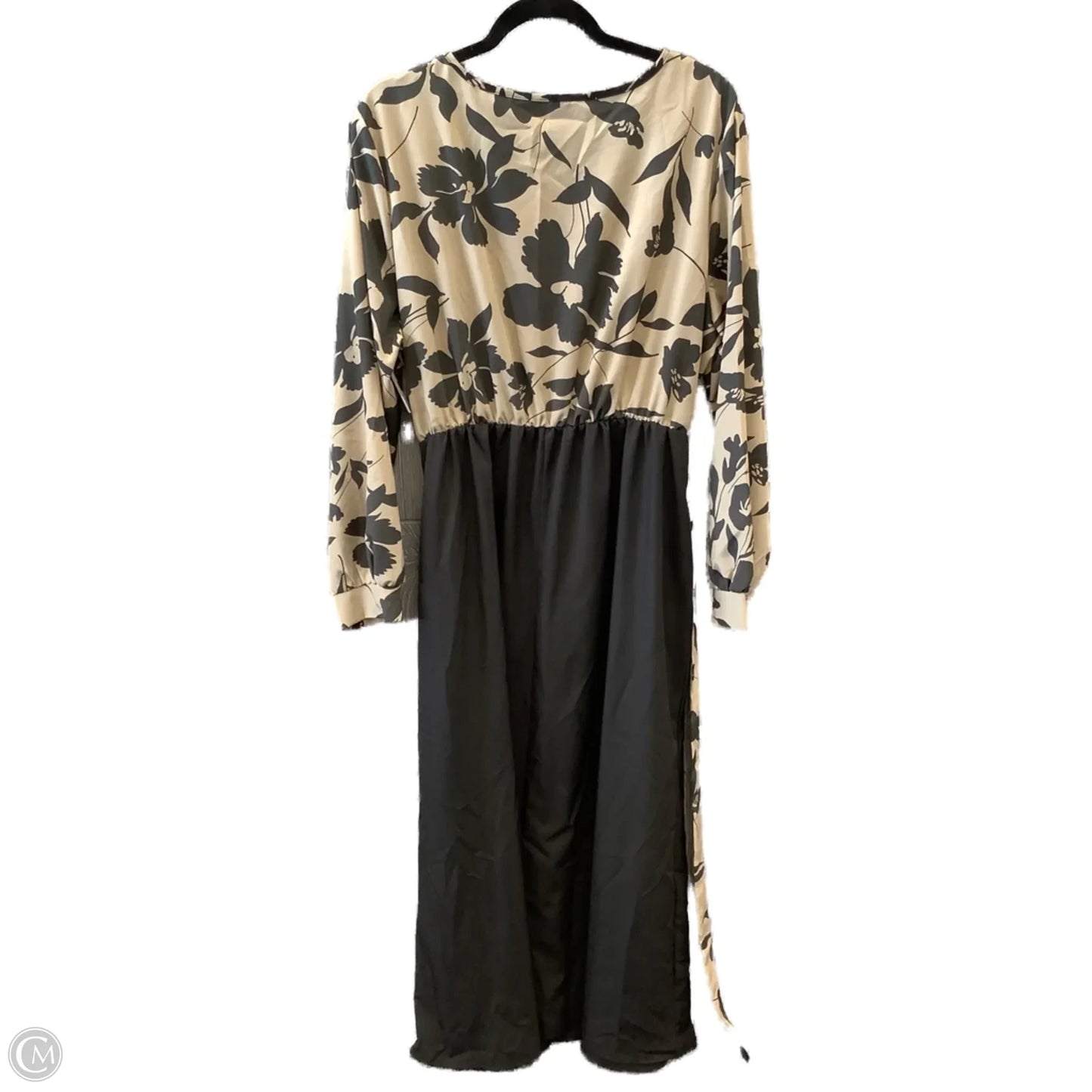 Dress Casual Maxi By Shein In Black & Brown, Size: 1x