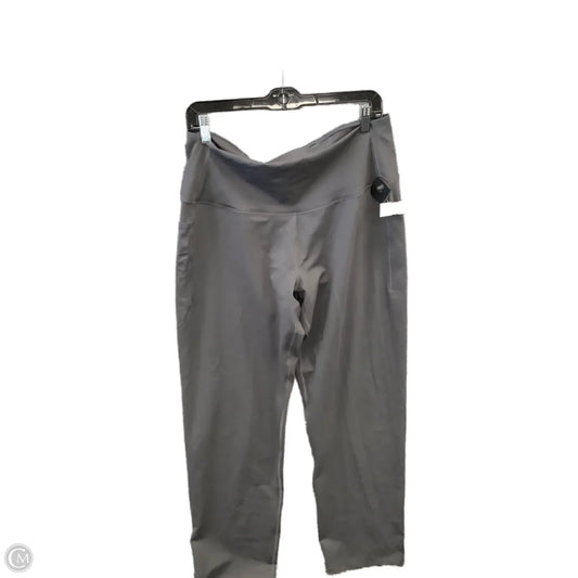 Athletic Leggings By All In Motion In Grey, Size: Xxl