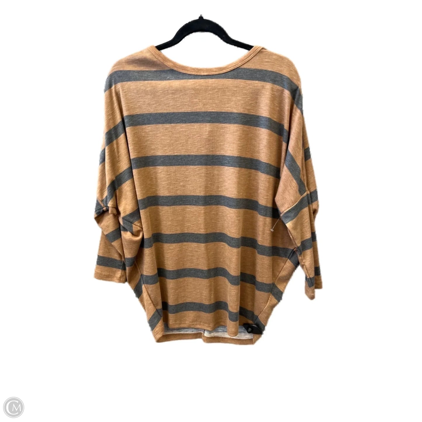 Top Long Sleeve By Maurices In Striped Pattern, Size: Xs