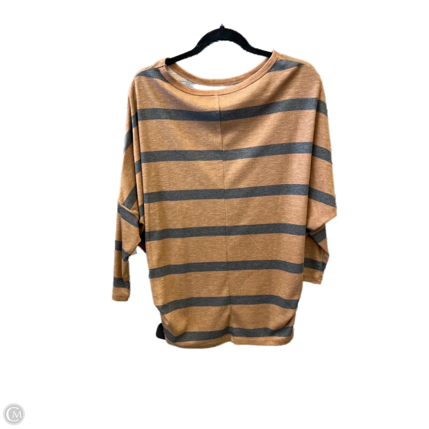 Top Long Sleeve By Maurices In Striped Pattern, Size: Xs