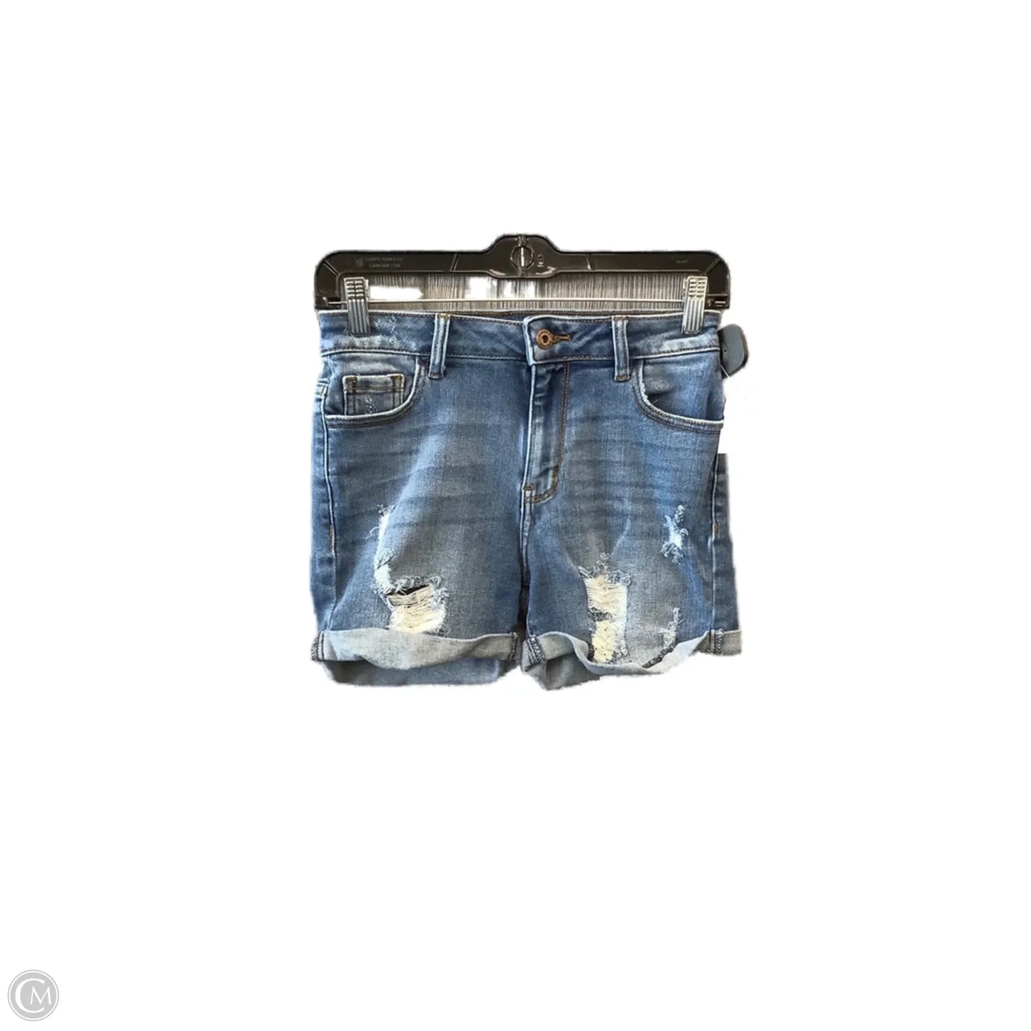 Shorts By Clothes Mentor In Blue Denim, Size: S