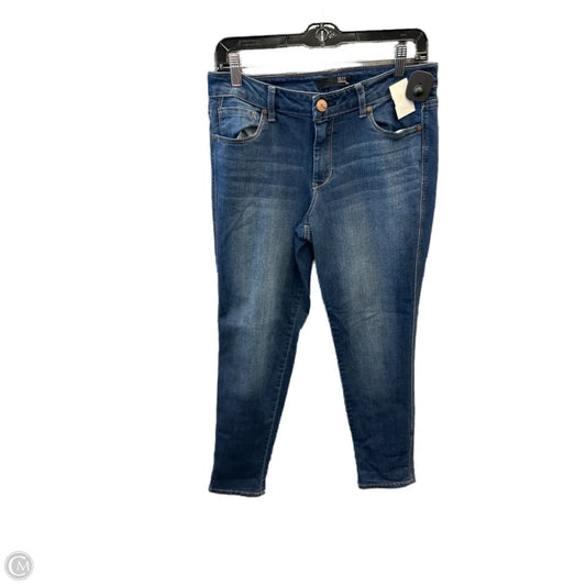 Jeans Skinny By 1822 Denim In Blue Denim, Size: 10