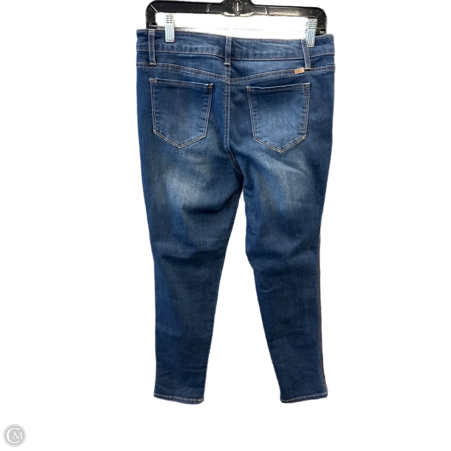 Jeans Skinny By 1822 Denim In Blue Denim, Size: 10