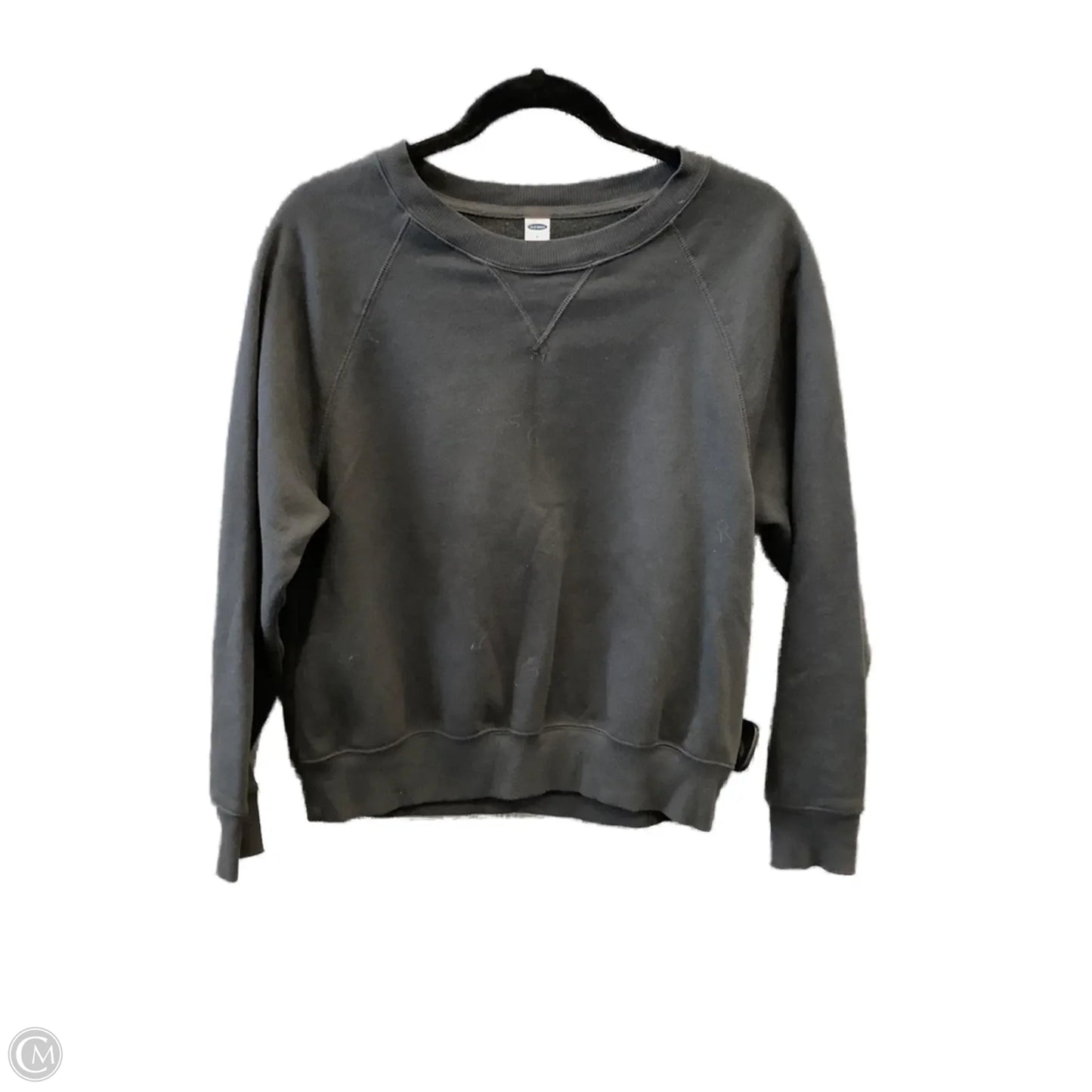Sweatshirt Crewneck By Old Navy In Grey, Size: S