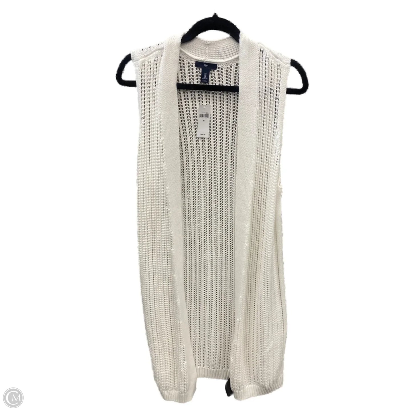 Cardigan By Gap In White, Size: M