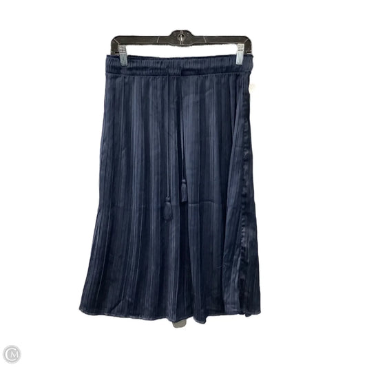 Skirt Midi By H&m In Navy, Size: 4