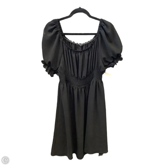 Dress Casual Short By Clothes Mentor In Black, Size: 2x