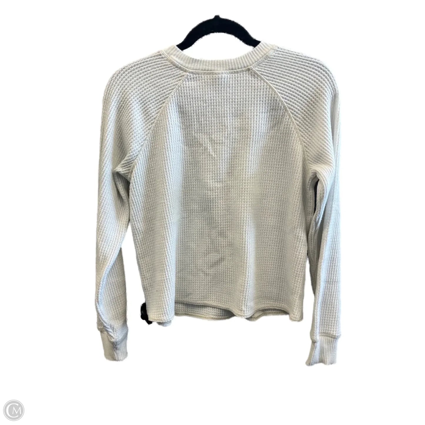 Top Long Sleeve By Old Navy In White, Size: S
