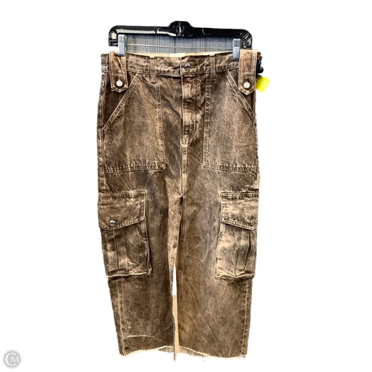 Skirt Maxi By Clothes Mentor In Brown, Size: 2